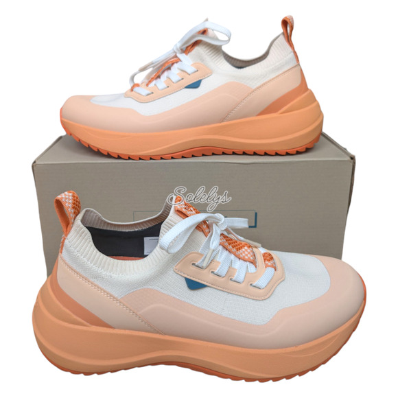 Vessi Stormburst Low Womens 10 Ltd Edition Sunstone Orange Waterproof Sneaker - Picture 1 of 13